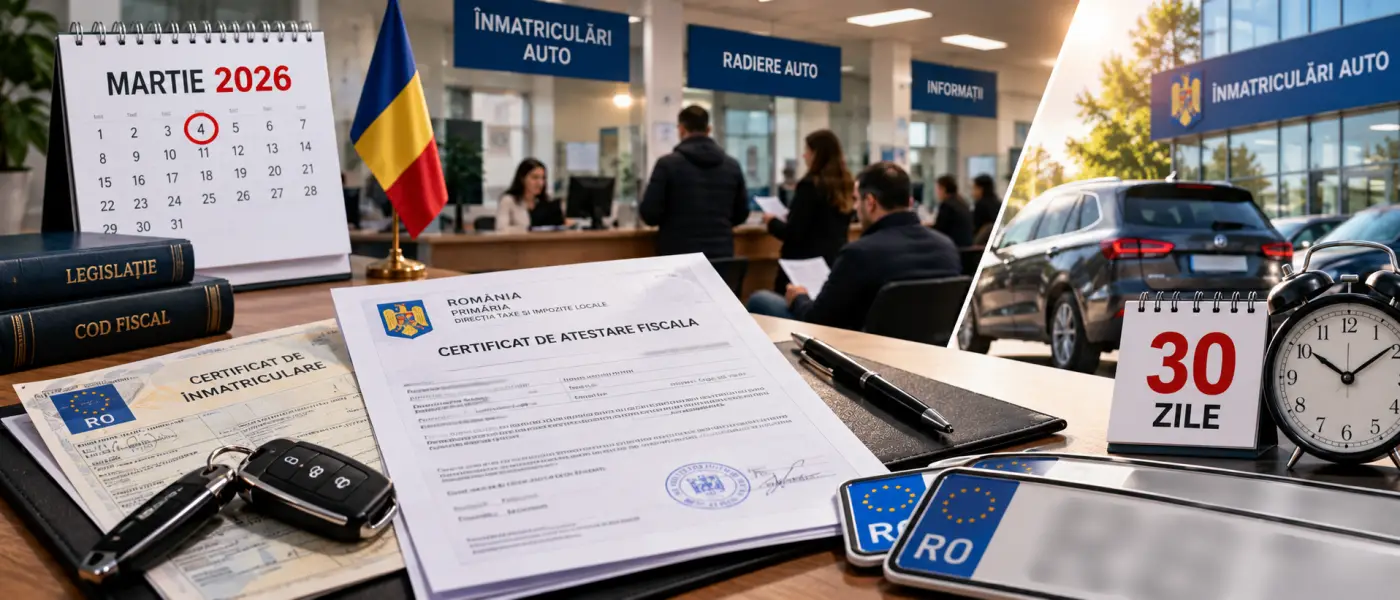Ce acte trebuie pentru inmatriculare auto? Uite totul explicat
