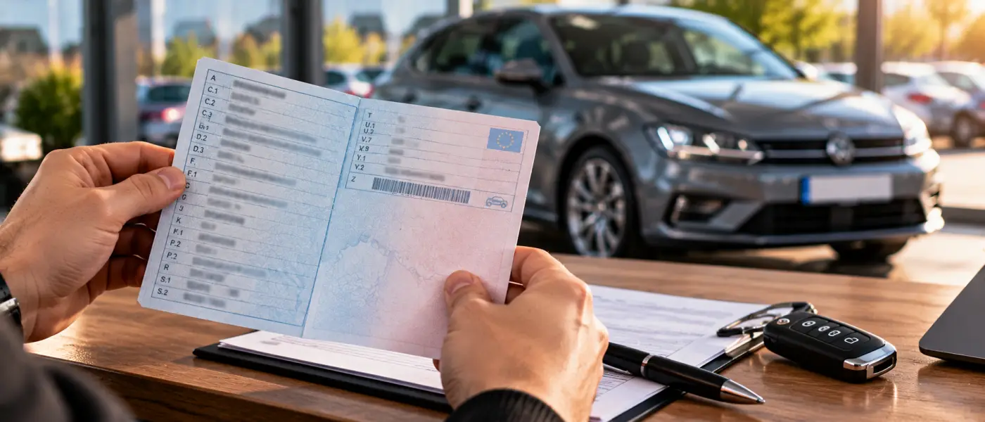 Talonul auto explicat Ce inseamna fiecare informatie din certificatul de inmatriculare